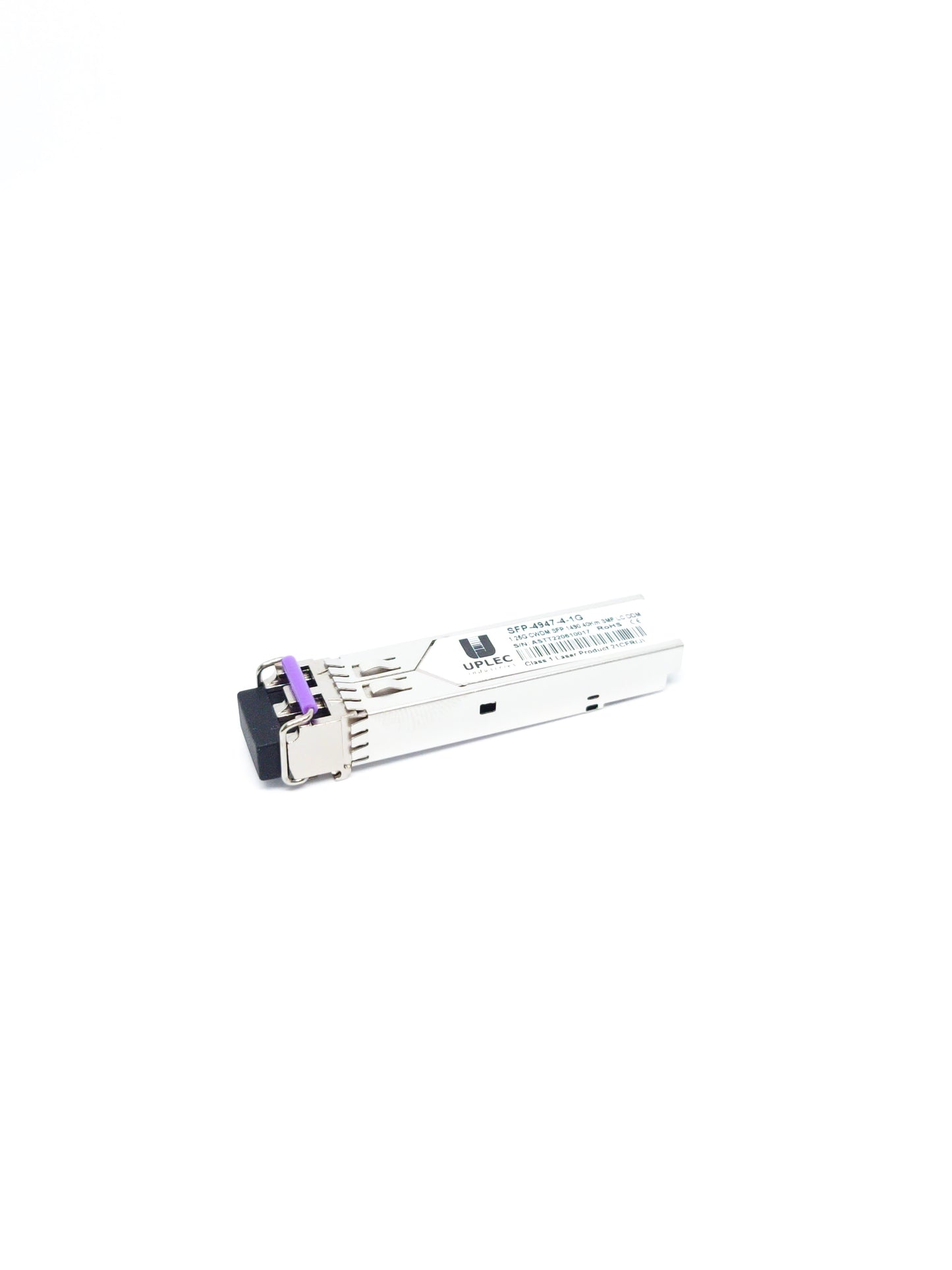 1.25Gbps CWDM SFP, 1b 40km duplex 1490/1470nm industrial temp