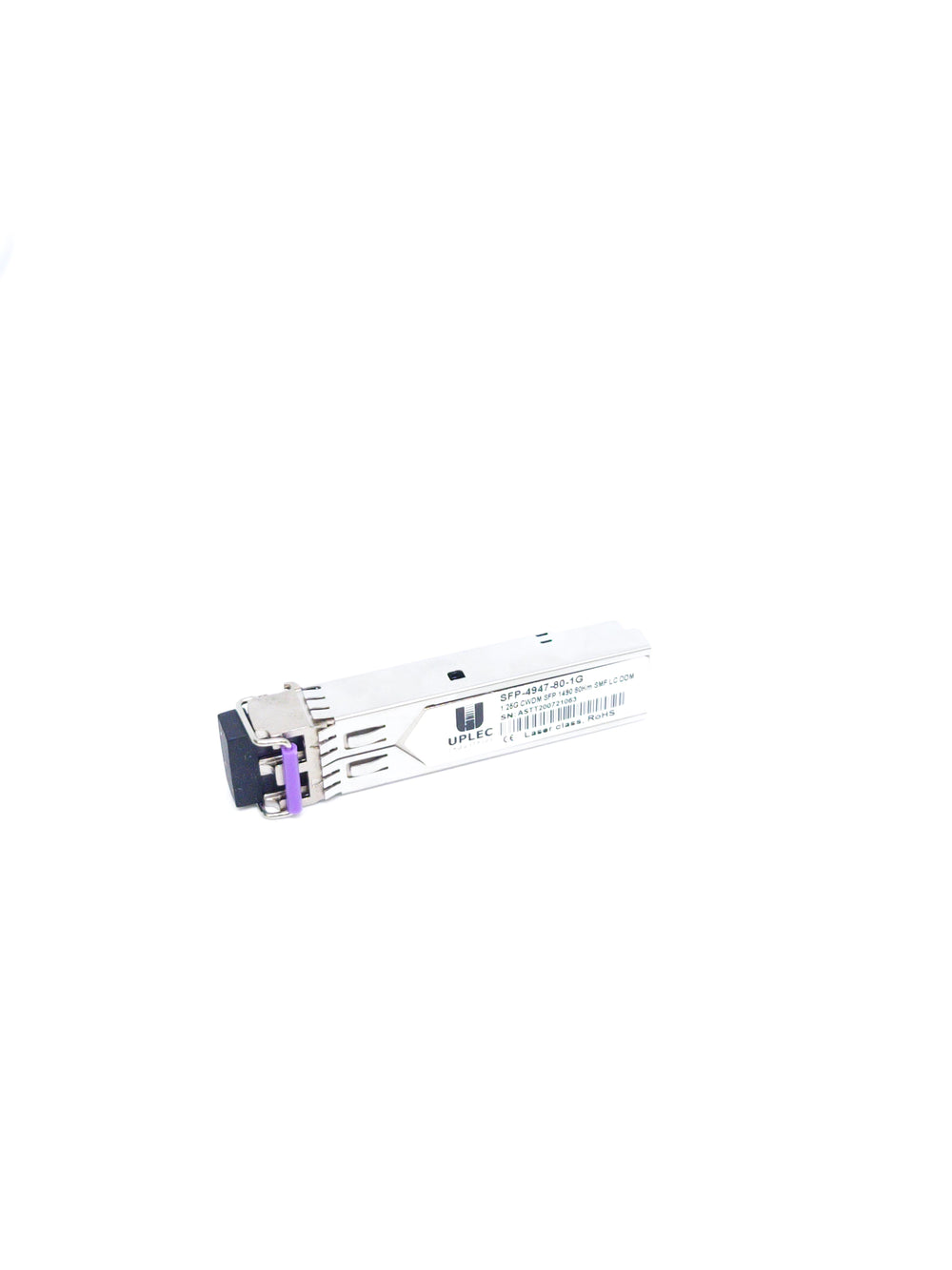 1.25Gbps CWDM SFP, 1b 80km duplex 1490/1470nm industrial temp