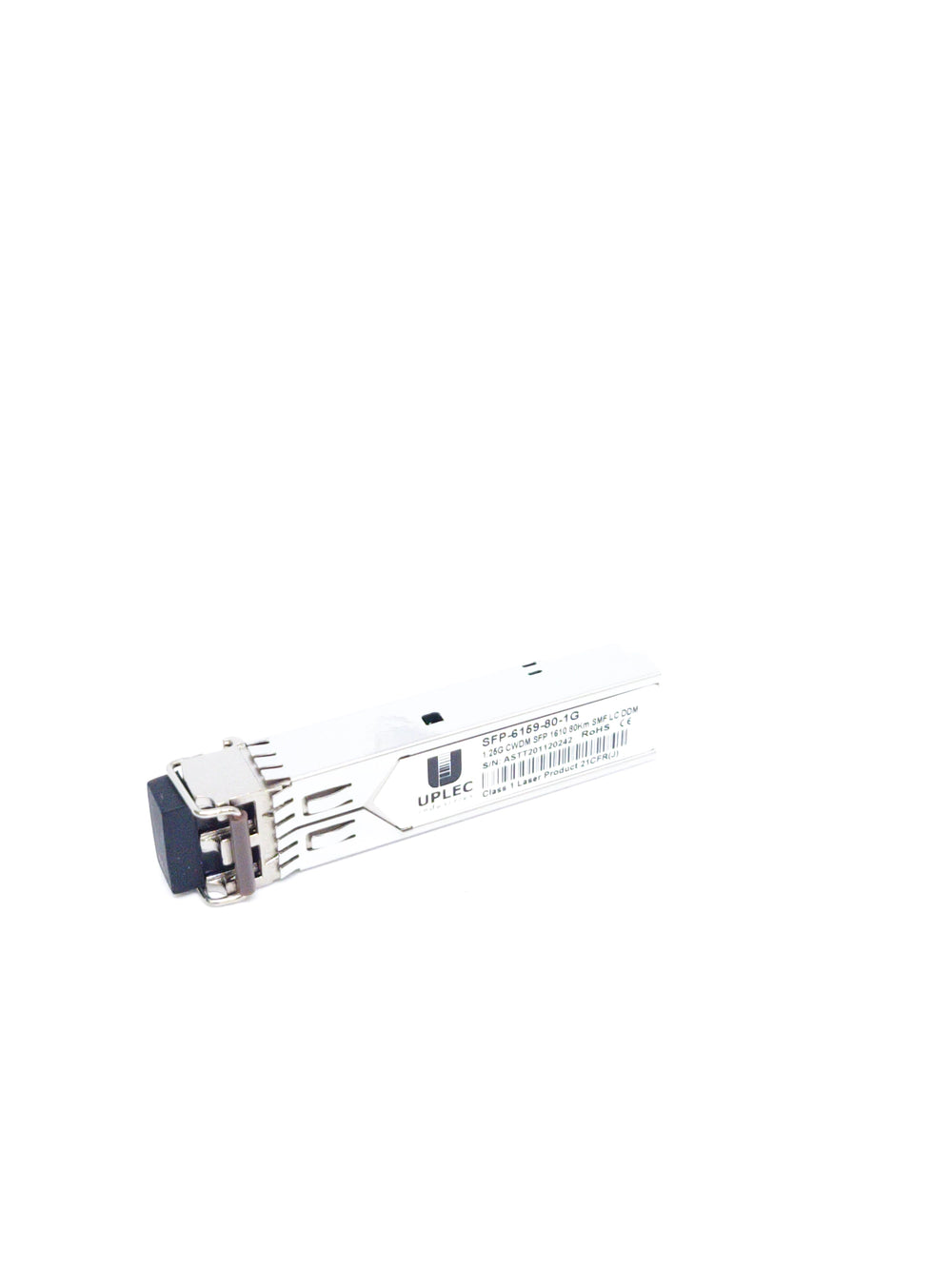 1.25Gbps CWDM SFP, 4b 80km duplex 1610/1590nm industrial temp